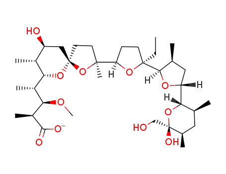 C<sub>36</sub>H<sub>61</sub>O<sub>11</sub><sup>(1-)</sup>